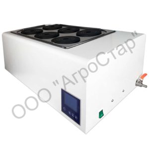 Водяная баня stegler ТБ 6А (28 л, tкомн. +5...100 °С, 6 мест)