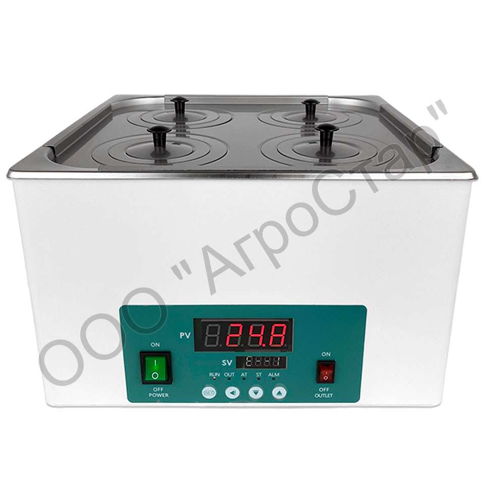 Водяная баня stegler wb 4 (15 л, tкомн. +5...100 °С, 4 места)
