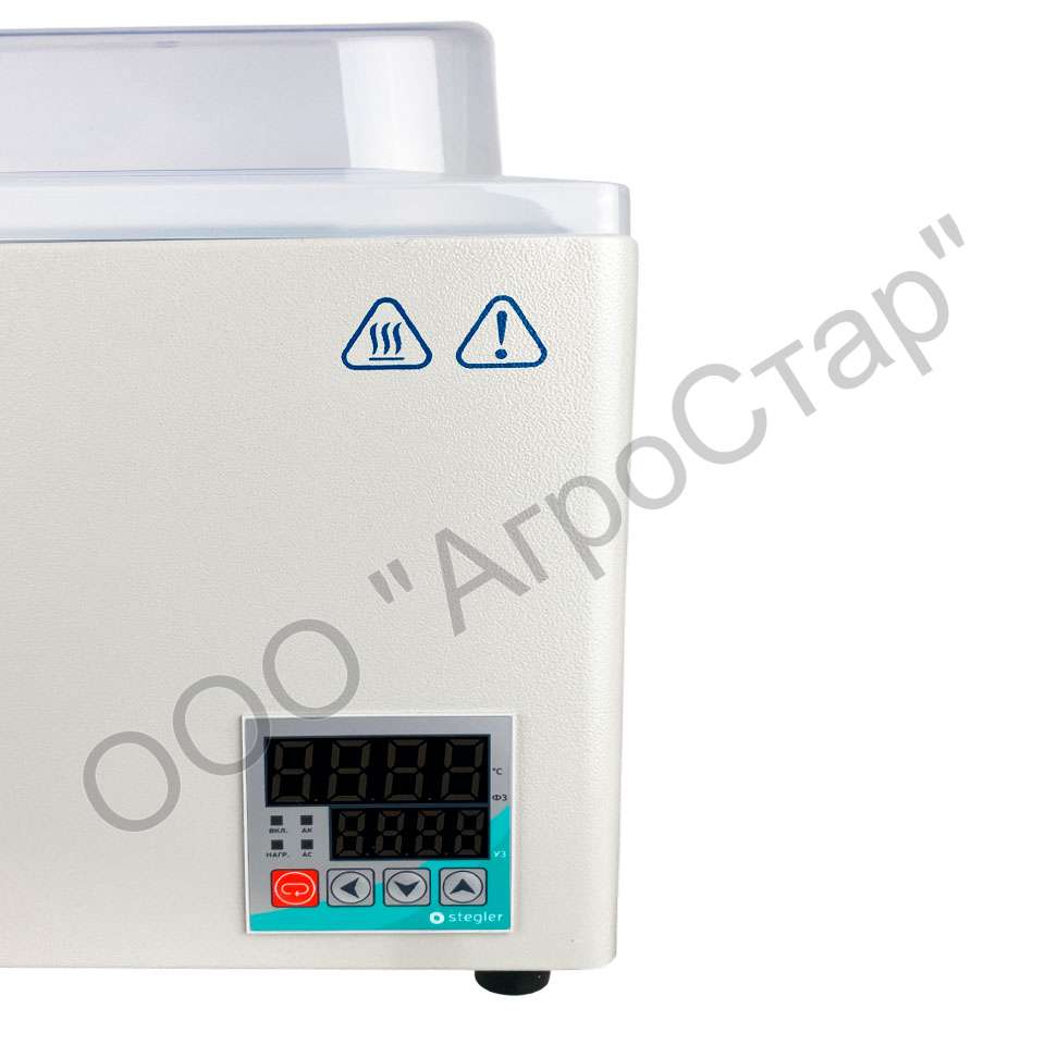 Водяная баня stegler wb 6 pro (23 л, tкомн.+5...100 °С, 6 мест)1