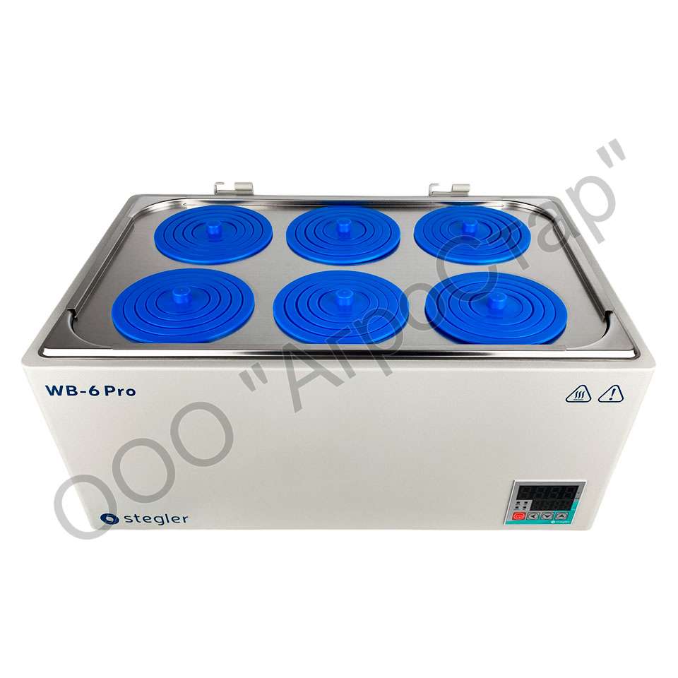 Водяная баня stegler wb 6 pro (23 л, tкомн.+5...100 °С, 6 мест)3