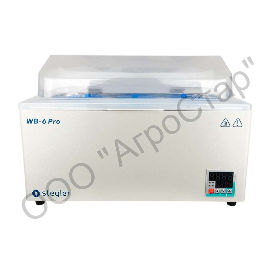 Водяная баня stegler wb 6 pro (23 л, tкомн.+5...100 °С, 6 мест)4