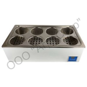 Водяная баня stegler wb 8 (26 л, tкомн. +5...100 °С, 8 мест)5
