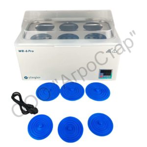 Водяная баня Stegler WB-6 Pro (23 л, Tкомн.+5…100 °С, 6 мест)5 Водяная баня stegler wb 6 pro (23 л, tкомн.+5...100 °С, 6 мест)5