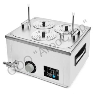 Баня лабораторная Термэкс ЛБ31 (5 л, Ткомн. +5…+200 °c, 3 места)