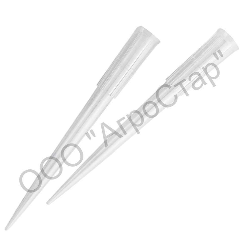 Наконечник для дозатора Stegler PT200/1000 (200 мкл, 1000 шт, в пакете россыпью)
