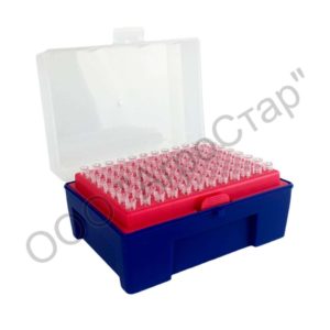 Наконечник c фильтром для дозатора Stegler BTF10/96 (10 мкл, 96 шт, в коробке)