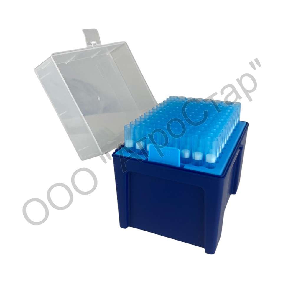 Наконечник c фильтром для дозатора Stegler BTF1000/96 (1000 мкл, 96 шт, в коробке)