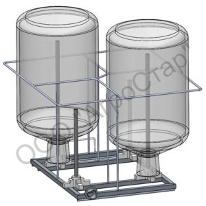 Инжекционный модуль XPZ FA-L04 (4 места, 2 места для бутылей объёмом 15 л)