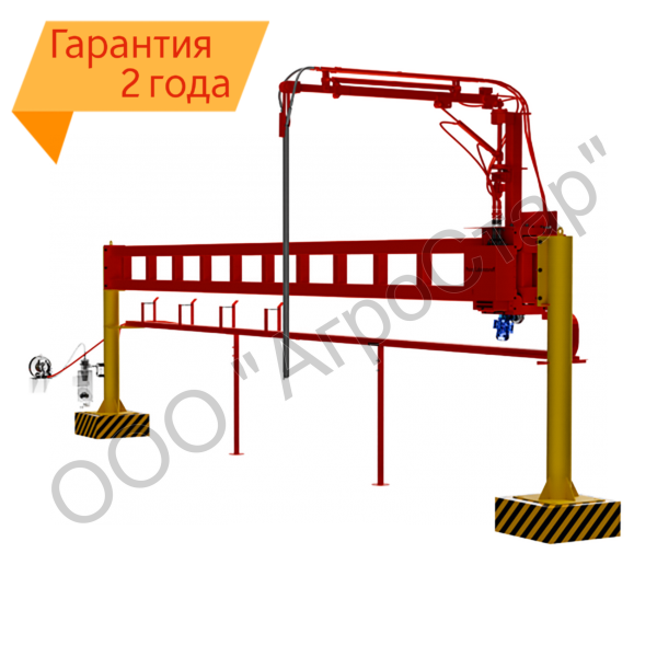 Автоматический пробоотборник зерна Laboratoroff Poloz (рельсовый)