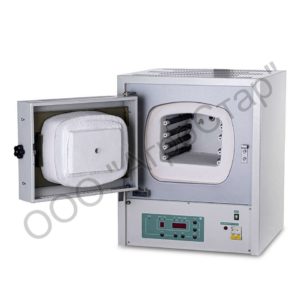 Муфельная печь ЭКПС-10 СПУ мод. 4006 (10 л, 1300 °C, многоступенчатый терморегулятор, без вытяжки)
