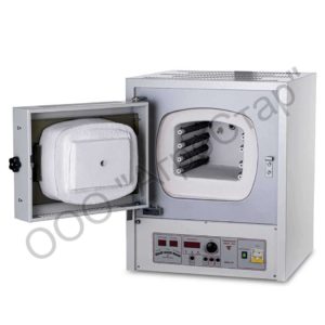 Муфельная печь ЭКПС-10 СПУ мод. 4106 (10 л, 1300 °C, многоступенчатый терморегулятор МКУ, без вытяжки)
