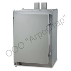 Муфельная печь ЭКПС-500 СПУ мод. 6005 (500 л, 1100 °C, многоступенчатый терморегулятор, с вытяжкой)
