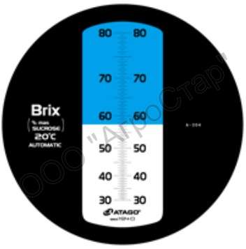 Рефрактометр Atago Master-80H (30…80 % Brix) — изображение 3