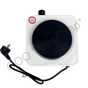 Плитка электрическая Добрыня DO-2206W (1000 Вт, Ø150 мм, чугун)