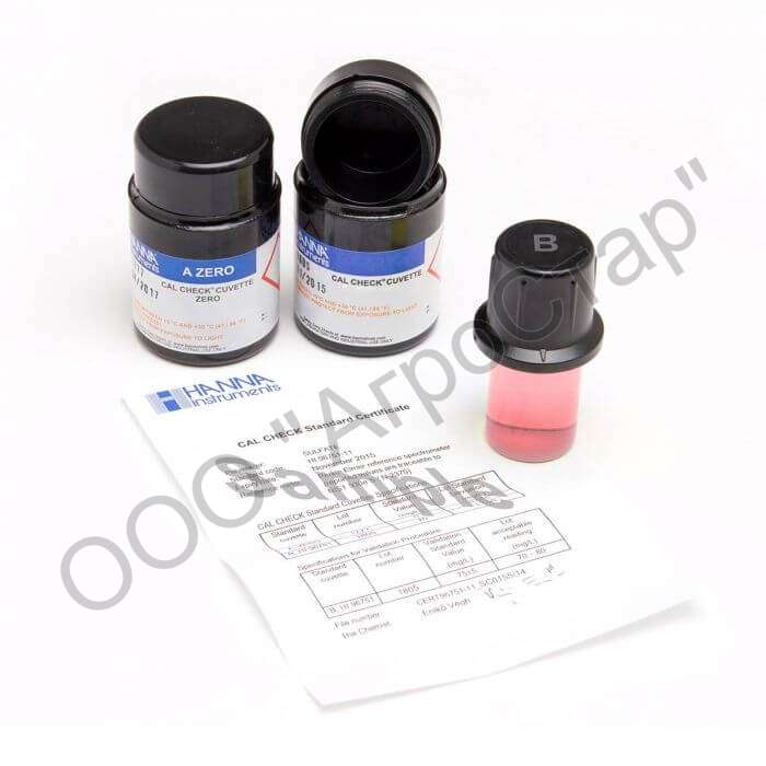 Калибровочный стандарт на общий хлор HANNA HI 96711-11 CAL CHECK