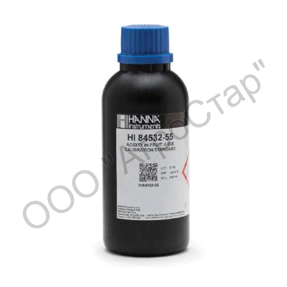 Калибровочный стандарт HANNA HI 84532-55 для минититратора HI 84532-02 (230 мл)