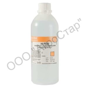 Раствор для калибровки HANNA HI 7030 L (12880 мкСм/см, 500 мл)