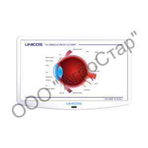 Электронная таблица для проверки остроты зрения UNICOS ULC-900P (с поляризацией)