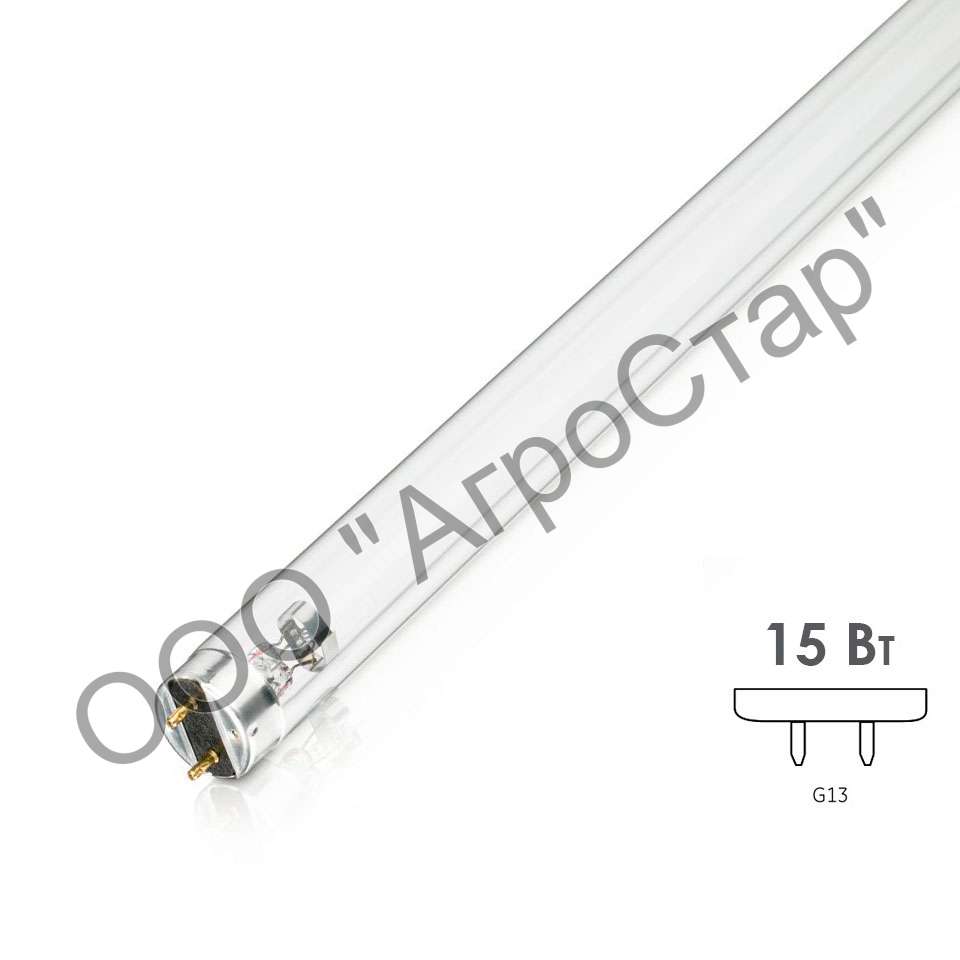 Лампа бактерицидная (цоколь G13) PHILIPS TUV 15W